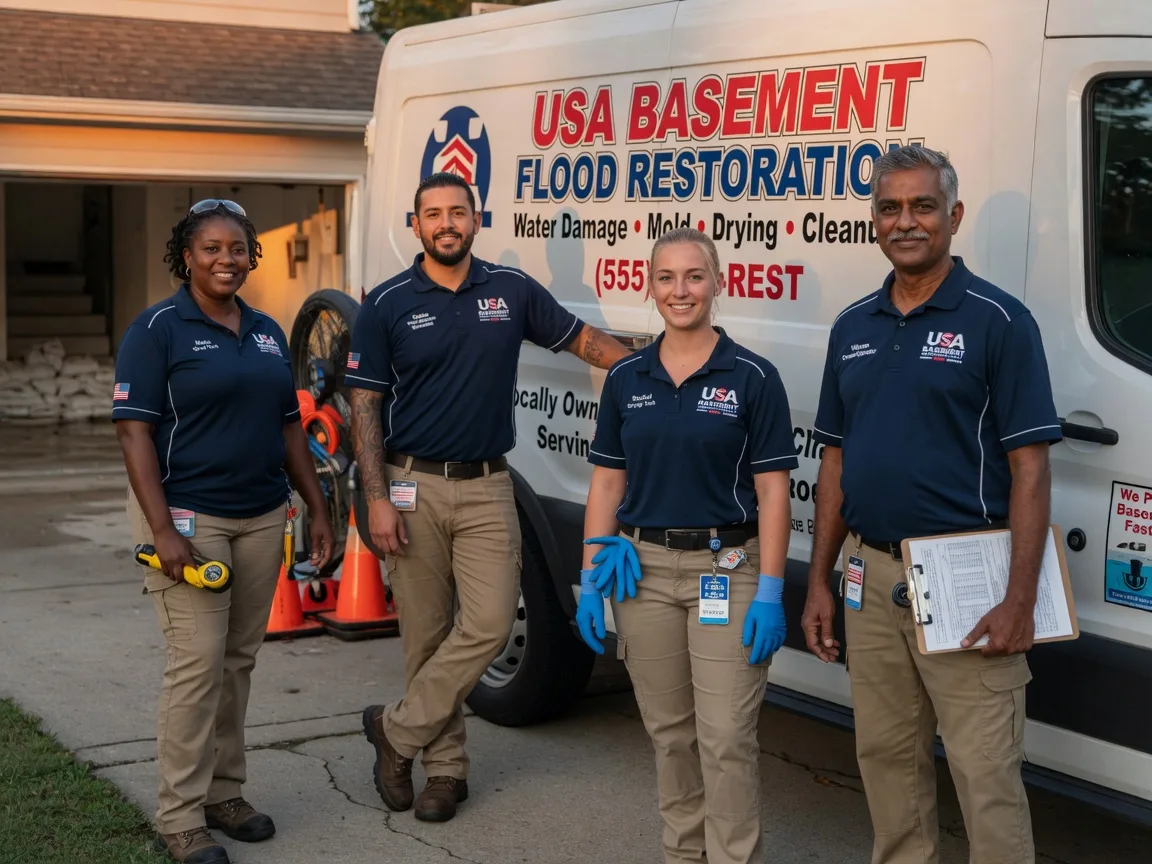 Basement Flood Cleanup company in Elm City, NC