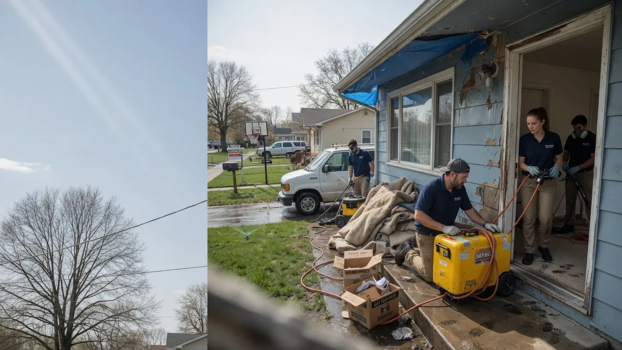 Basement Flood Cleanup in Elm City, NC near me